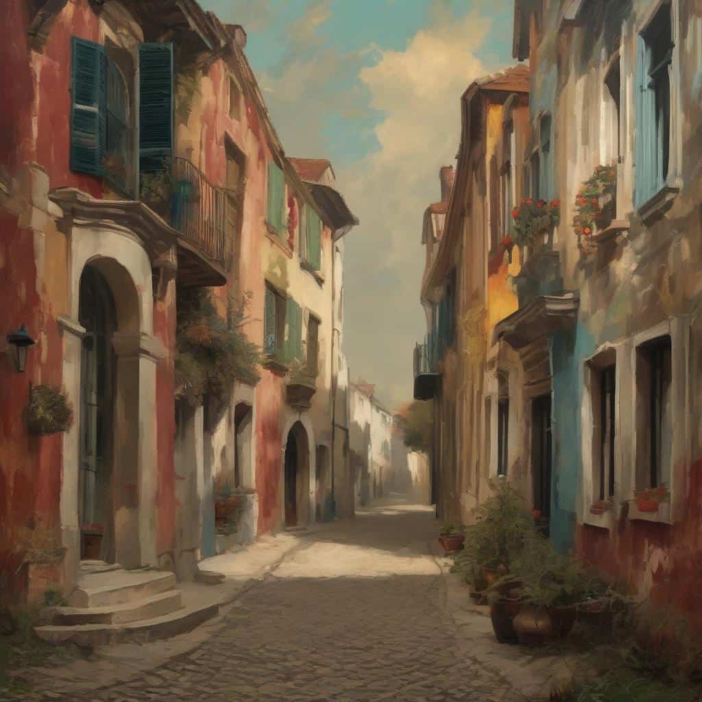 Ζωγραφική με παραδοσιακή ατμόσφαιρα από καλλιτέχνες που διαμόρφωσαν τη σύγχρονη τέχνη.