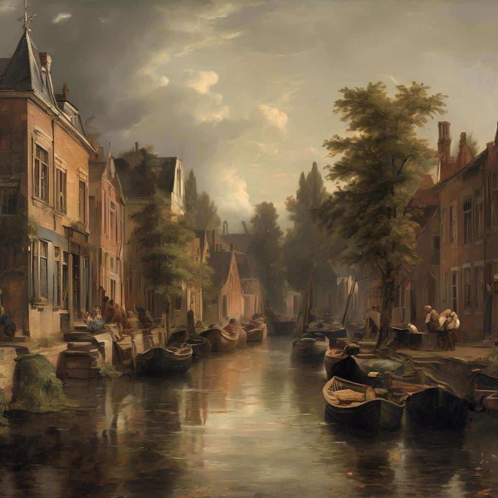 Παράδειγμα εικόνας με έμφαση στους καλλιτέχνες που διαμόρφωσαν τη σύγχρονη τέχνη και τοποθεσίες μεγάλης ιστορικής αξίας.